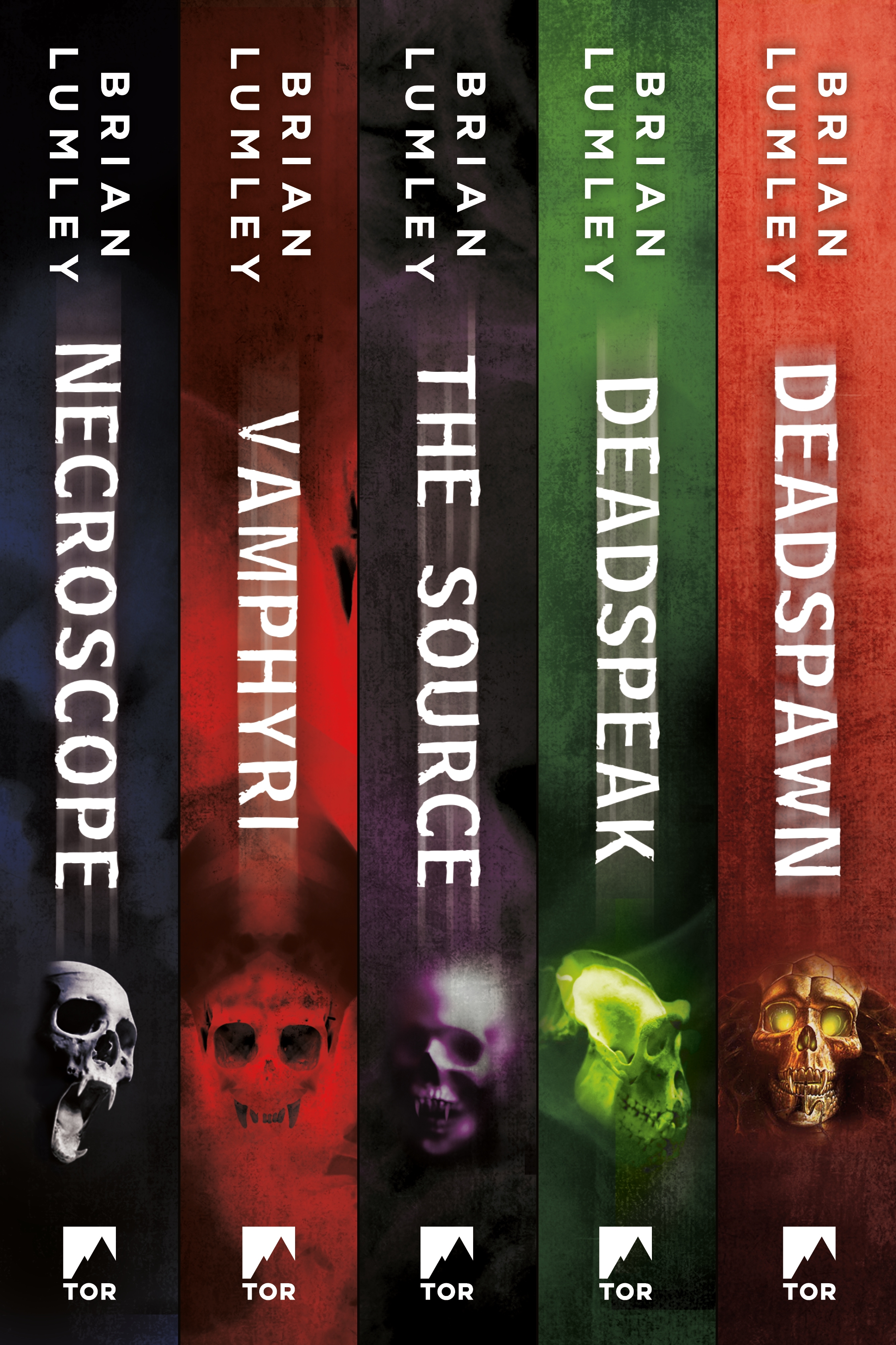 The Necroscrope Quintet : Necroscope, Vamphyri, The Source, Deadspeak, Deadspawn by Brian Lumley