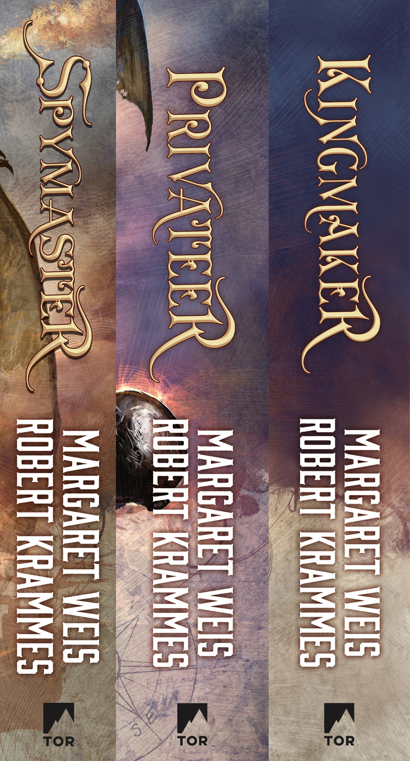 The Dragon Corsairs : Spymaster, Privateer, Kingmaker by Margaret Weis, Robert Krammes