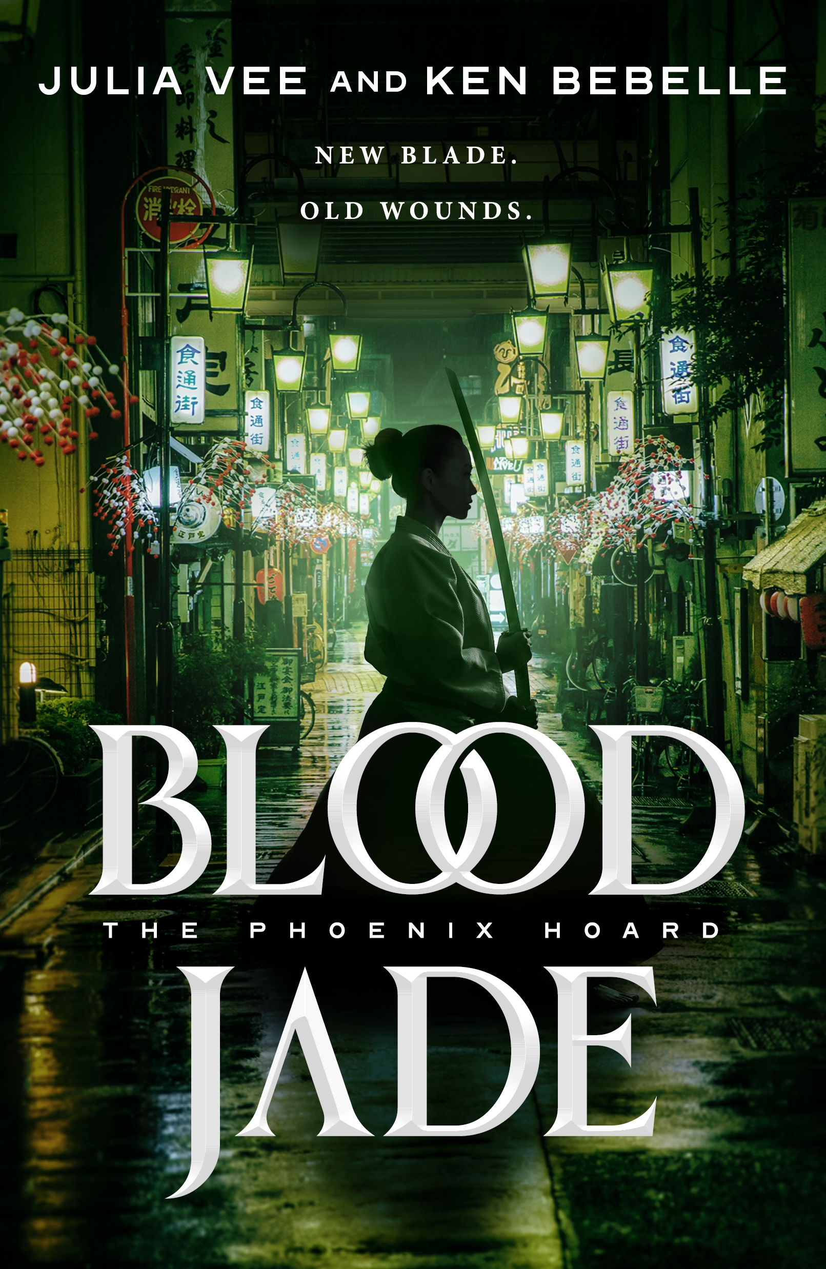 Blood Jade : The Phoenix Hoard by Julia Vee, Ken Bebelle