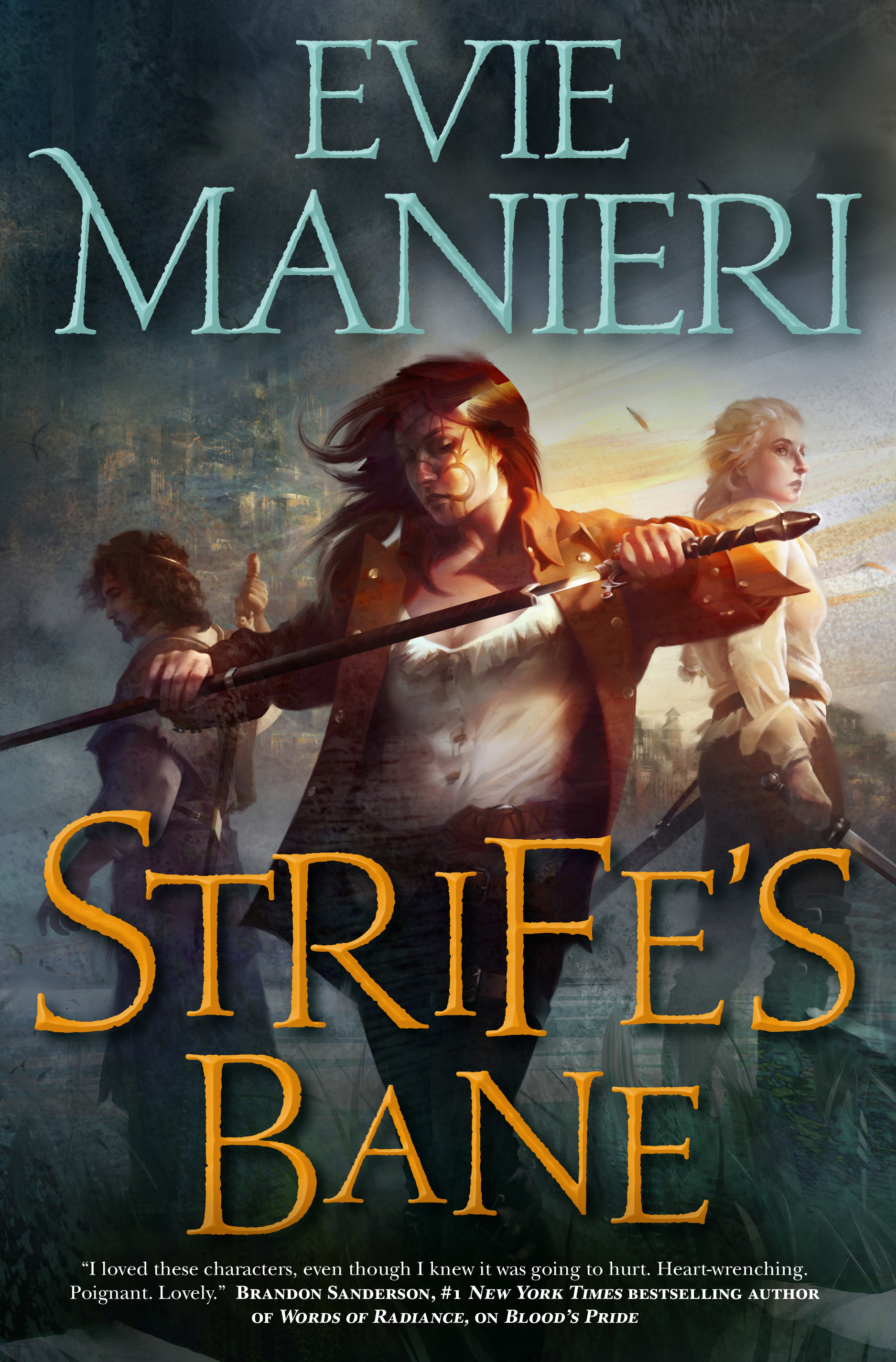 Strife's Bane : The Shattered Kingdoms, Book Three by Evie Manieri