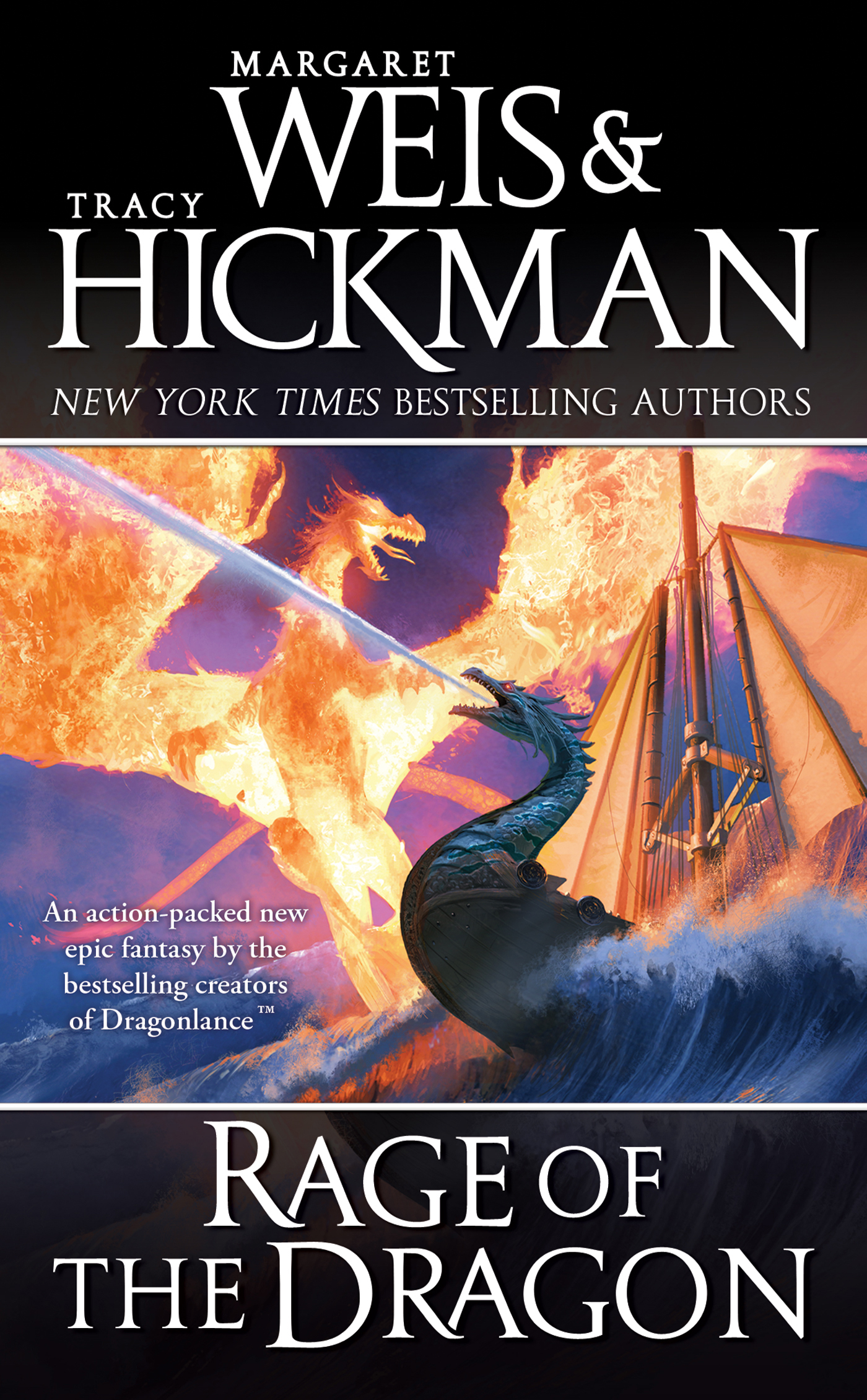 Rage of the Dragon : A Dragonships of Vindras Novel by Margaret Weis, Tracy Hickman